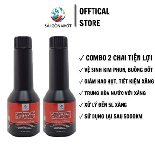 Combo 2 chai vệ sinh kim phun buồng đốt maxlube 60ml phụ gia xăng - tiết kiệm xăng cho xe máy xe ôtô
