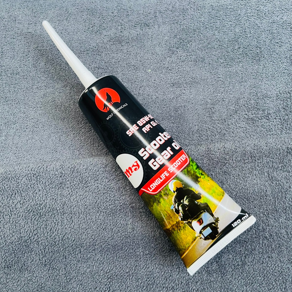 Nhớt Super Syn Xe Tay Ga 10w40 946ml + TUÝP NHỚT LAP WOLF CHEMICALS 85W90 120ML + TẶNG SÚC NHỚT KIXX