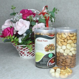 MIX NHÂN 3 LOẠI HẠT DINH DƯỠNG HẠT ĐIỀU, MACCA VÀ HẠNH NHÂN LOẠI 1, 500G - 1KG