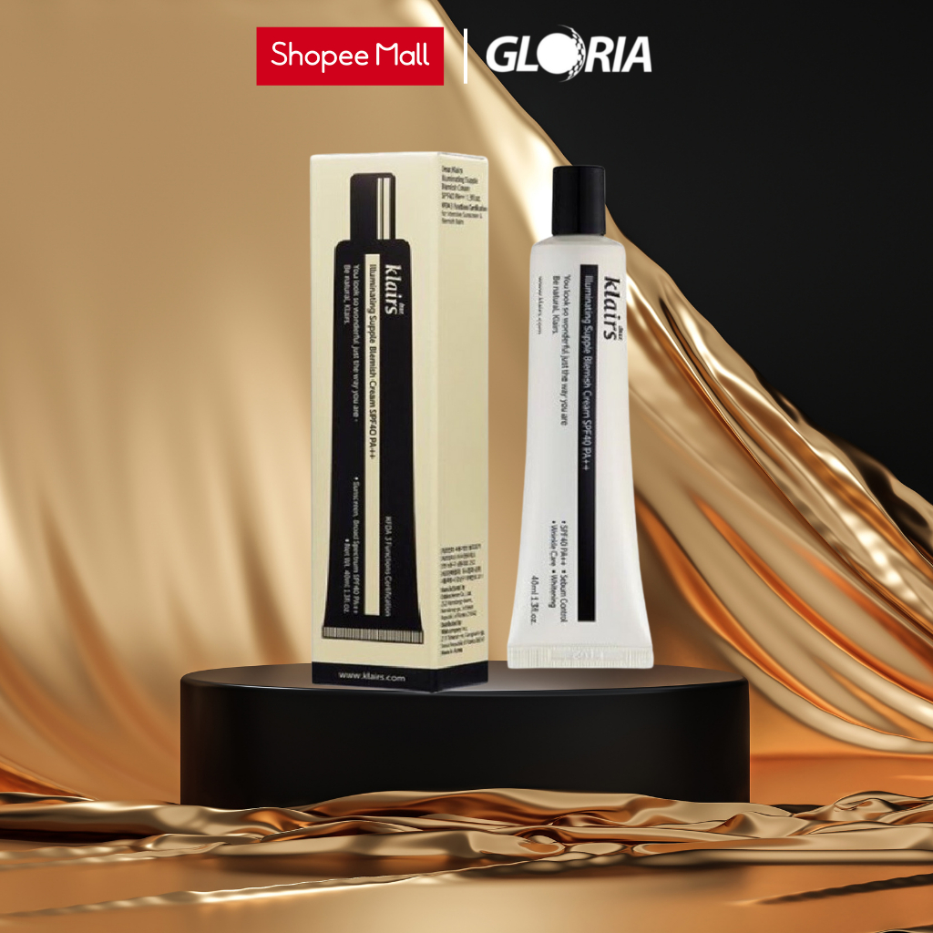 Kem trang điểm Dear, Klairs Illuminating Supple Blemish Cream 40ml