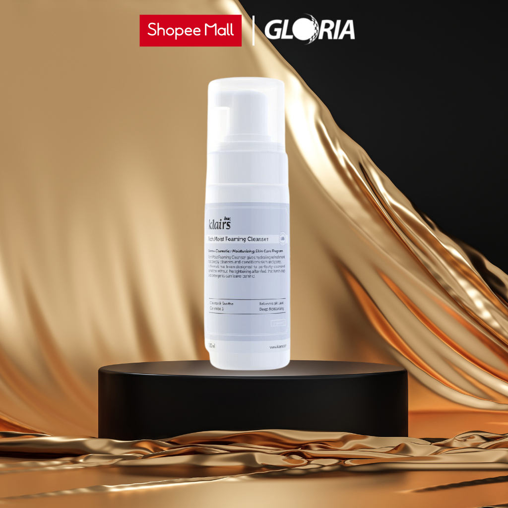 Sữa rửa mặt Dear, Klairs Rich Moist Foaming Cleanser 100ml