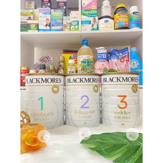Sữa công thức BLACKMORES nội địa Úc số 1 2 3 hộp 900gr