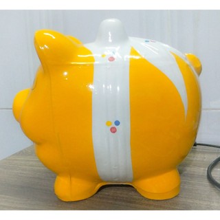 Heo đất tiết kiệm có nơ size 33cm