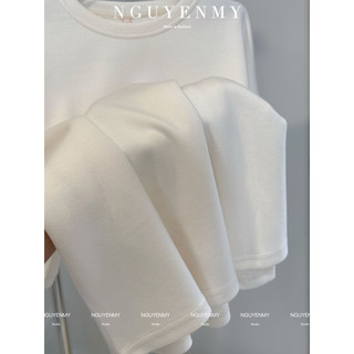 Áo thun Thái + chân váy denim ( Hình ảnh chính chủ by NguyenMy)