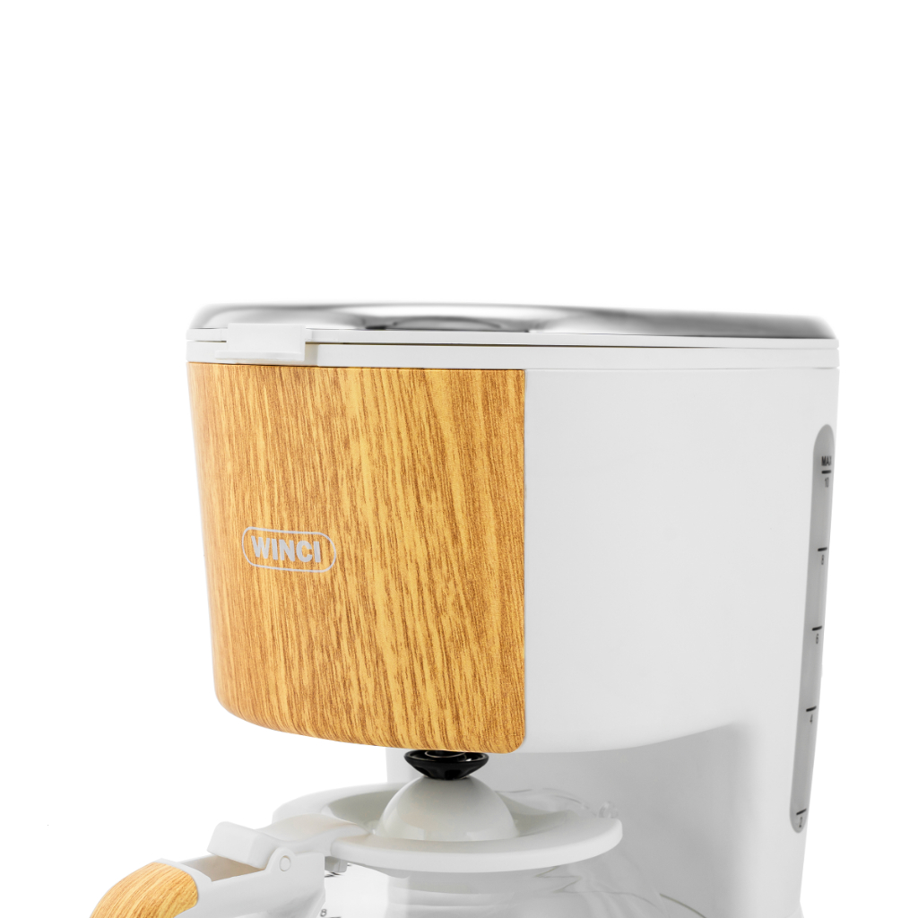 Máy Pha Cà Phê Nhỏ Giọt Winci CM1142, Dung Tích 1.25L, Bảo hành 01 năm.