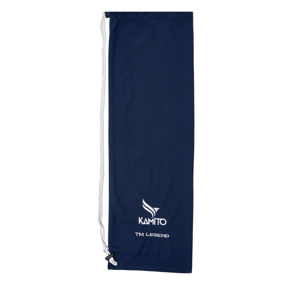 Túi rút đựng vợt cầu lông Kamito TM Legend dày 2 lớp, 100% Polyester, logo thêu đẹp, bền, đựng 3 - 4 vợt