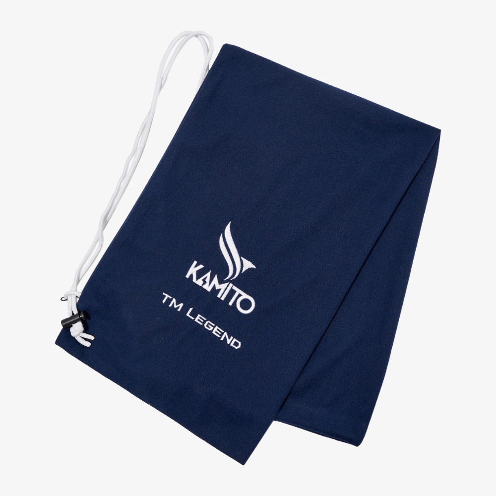 Túi rút đựng vợt cầu lông Kamito TM Legend dày 2 lớp, 100% Polyester, logo thêu đẹp, bền, đựng 3 - 4 vợt