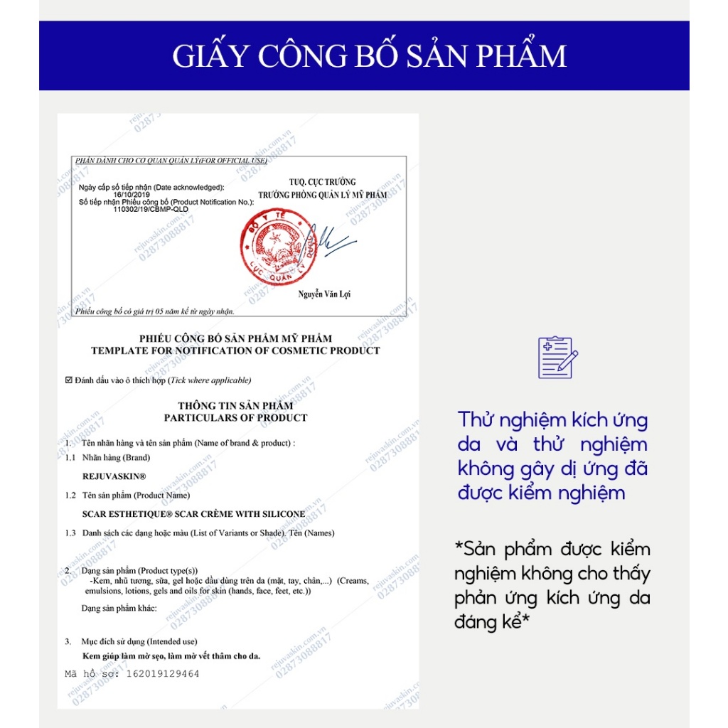 Kem xóa Sẹo Thâm, lấp đầy Sẹo Rỗ, Sẹo Lõm Scar Esthetique 10ml của Rejuvaskin