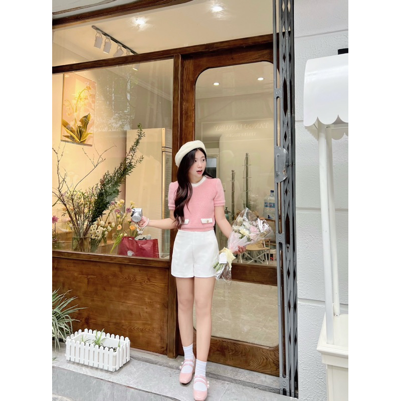 Minie Top - áo lông thỏ thiết kế DTM