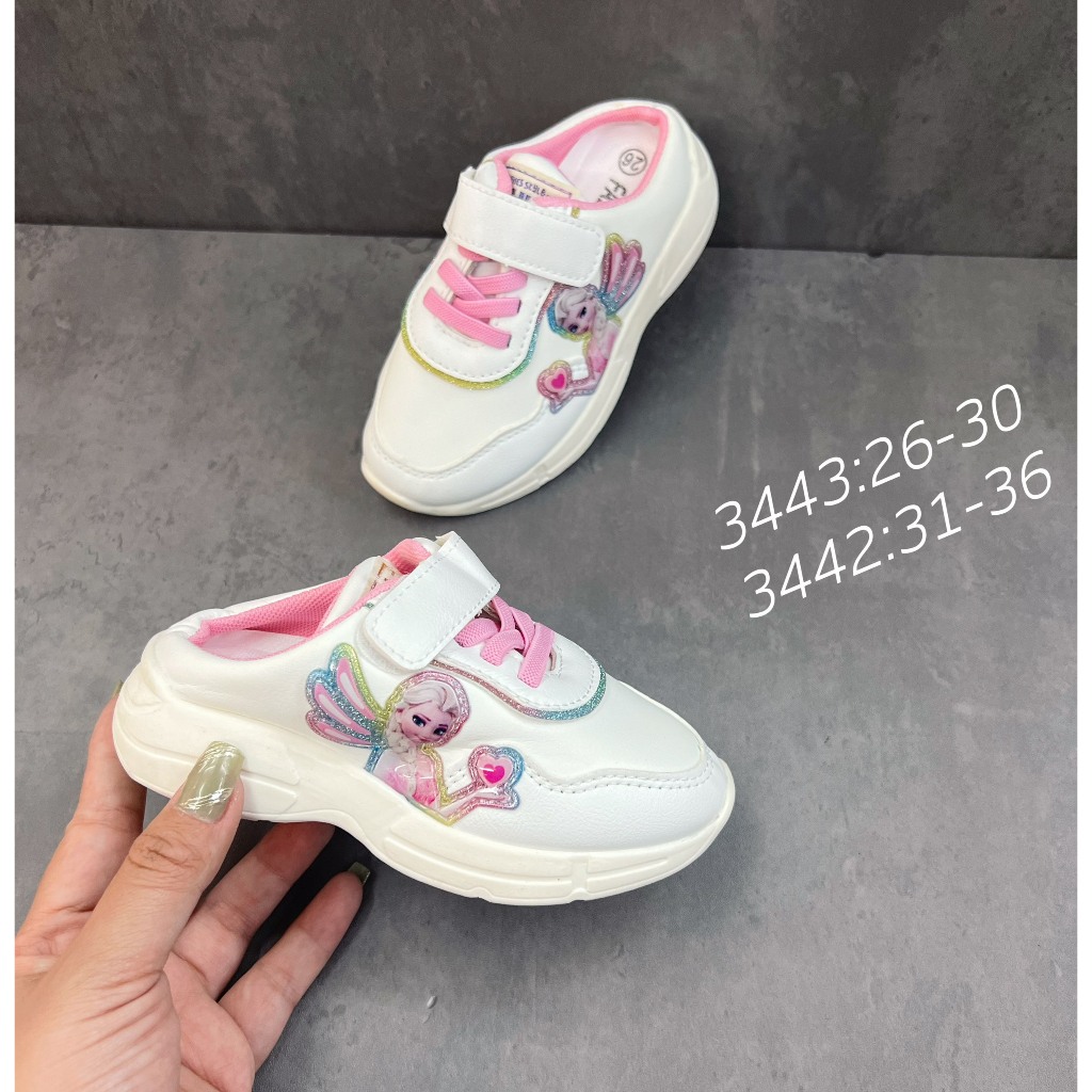 ⚡️ ] Giày sục thể thao BaBy bé gái có đèn kity,elsa size 26-36