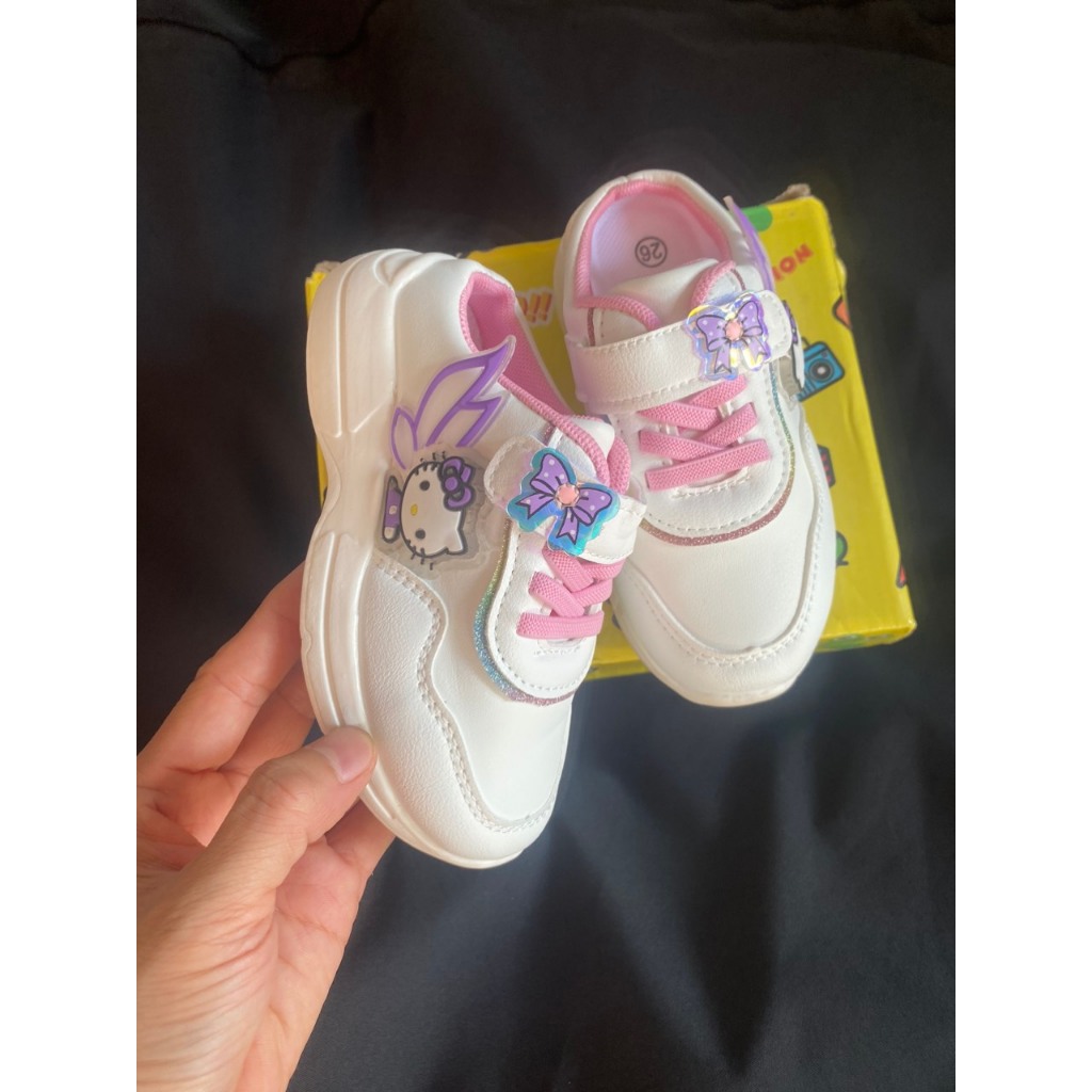 ⚡️ ] Giày sục thể thao BaBy bé gái có đèn kity,elsa size 26-36
