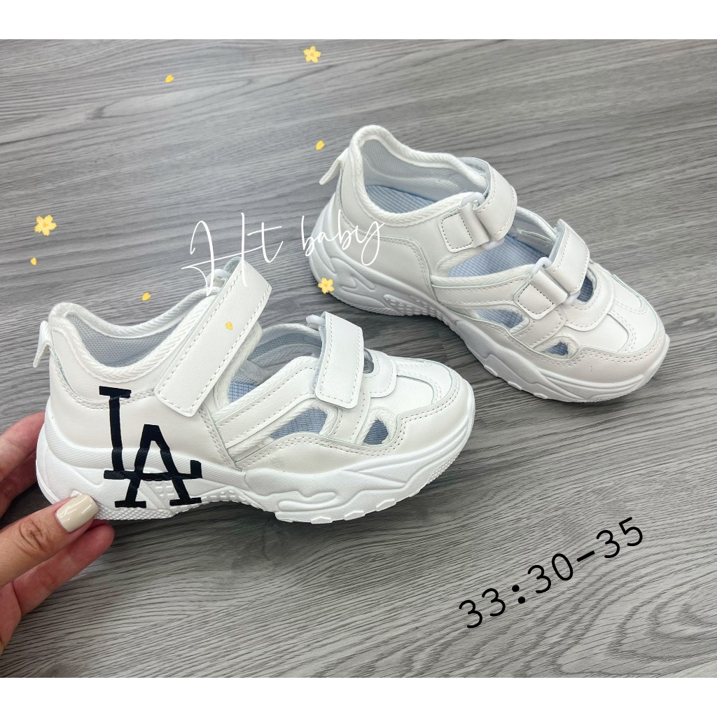 Giày sandal phối bata kiểu dáng độc lạ. phong cách bé trai, bé gái nhẹ êm sz 31-39