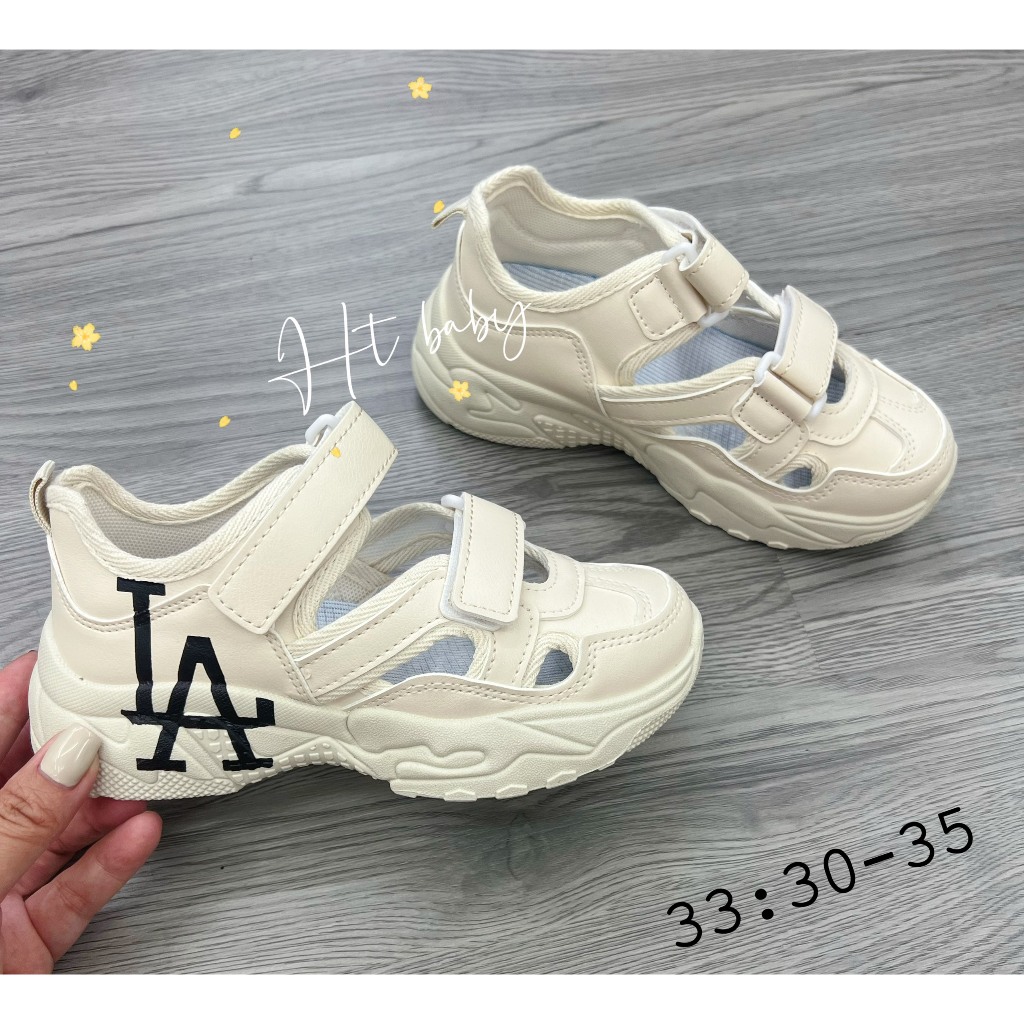 Giày sandal phối bata kiểu dáng độc lạ. phong cách bé trai, bé gái nhẹ êm sz 31-39