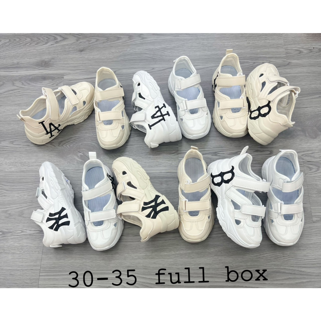 Giày sandal phối bata kiểu dáng độc lạ. phong cách bé trai, bé gái nhẹ êm sz 31-39