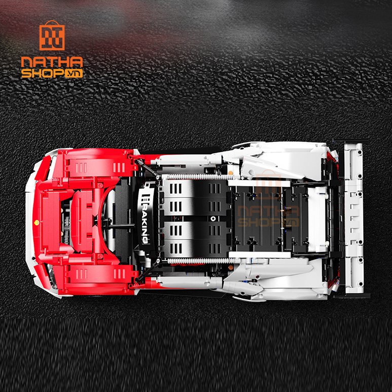 Mô hình lắp ráp siêu xe thể thao SuperCar 1:10 - Khám phá Thế Giới Tốc Độ!"