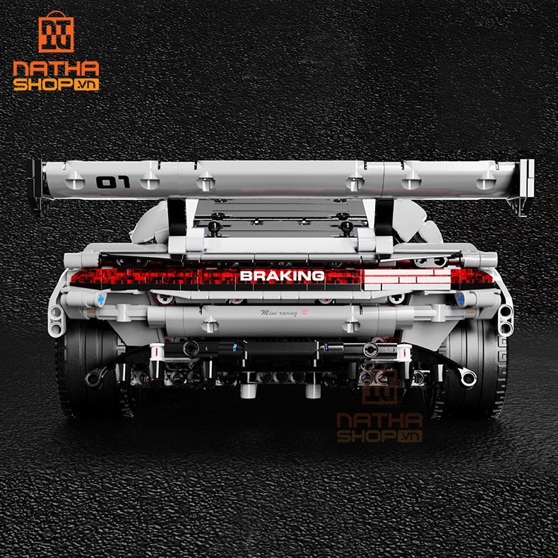 Mô hình lắp ráp siêu xe thể thao SuperCar 1:10 - Khám phá Thế Giới Tốc Độ!"