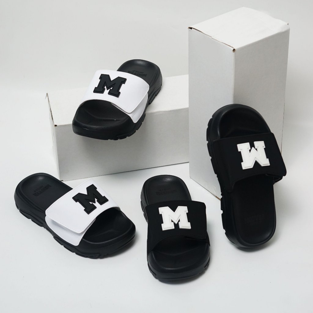 Dép quai ngang MOOVER CÁ TÍNH nam/nữ MOOVER LG DÁN