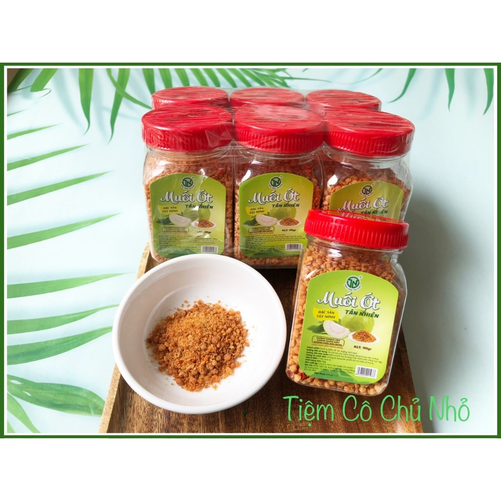 Muối ớt Tân Nhiên- đặc sản Tây Ninh-hũ 90g