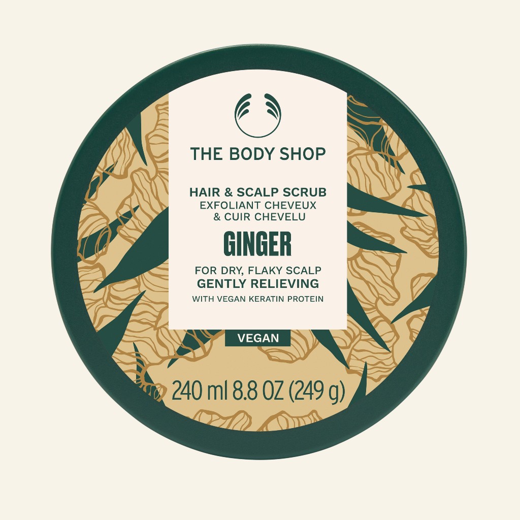 Tẩy tế bào chết da đầu Gừng Ginger Hair & Scalp Scrub 240ml