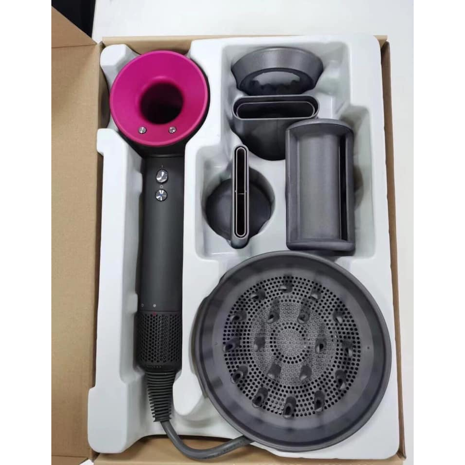 Máy sấy tóc siêu nhanh Sấy khô nhanh 2200W Salon chuyên nghiệp bức xạ thấp- kèm giá treo