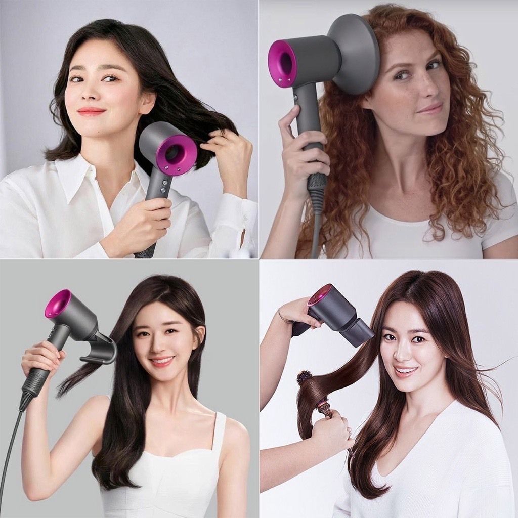 Máy sấy tóc siêu nhanh Sấy khô nhanh 2200W Salon chuyên nghiệp bức xạ thấp- kèm giá treo