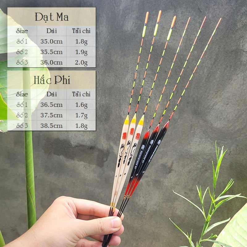 Phao câu cá Rô phi siêu nhạy chuyên dụng câu đài câu đơn cao cấp. Phao câu cá tín hiệu nhạy. Hoàng Nam Fishing