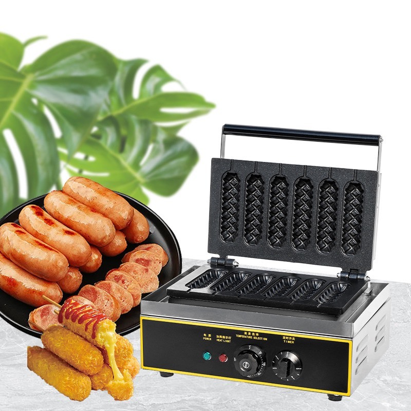 MÁY LÀM BÁNH HOTDOG, BÁNH HÌNH BẮP CÔNG NGHIỆP