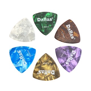 Phím gảy guitar dallas dl100p nhiều kích cỡ màu sắc