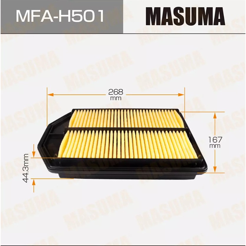 Lọc Gió Honda Crv 2.4 06-2011 MÃ MFA-H501 17220-RZA-000