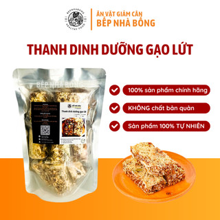  Thanh dinh dưỡng gạo lức Chà Bông và Rong Biển Bếp Nhà Bống hạt dinh dưỡng hỗ trợ giảm cân ăn vặt ăn kiêng 