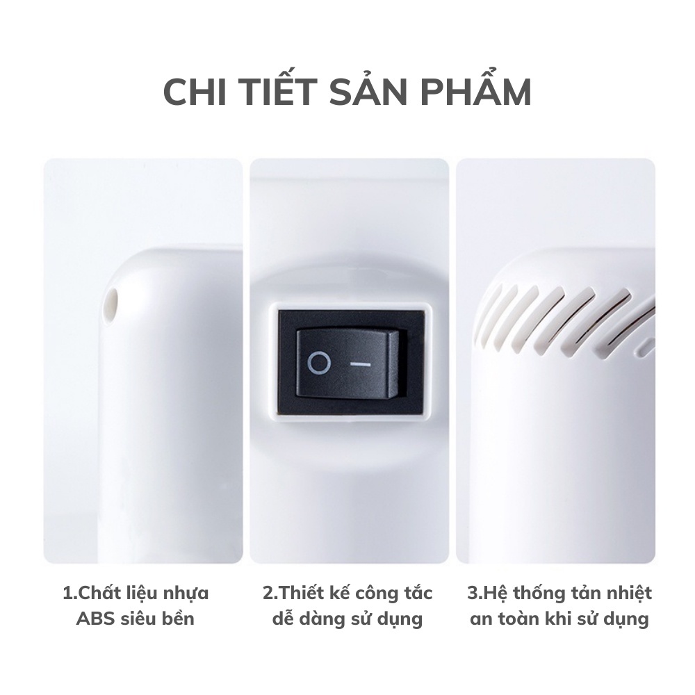 Máy hút chân không DELADEP, hút chân không quần áo bơm điện cầm tay mini hút chân không quần áo, chăn gối MCK01