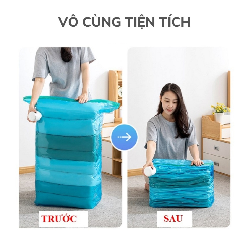 Máy hút chân không DELADEP, hút chân không quần áo bơm điện cầm tay mini hút chân không quần áo, chăn gối MCK01