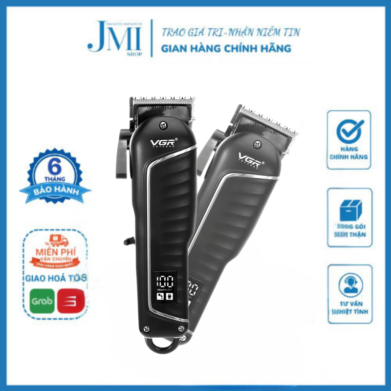 Tông đơ cắt tóc VGR V683, hớt tóc chuyên nghiệp ( cam kết chính hãng VGR) - JMI SHOP - JMI GROUP
