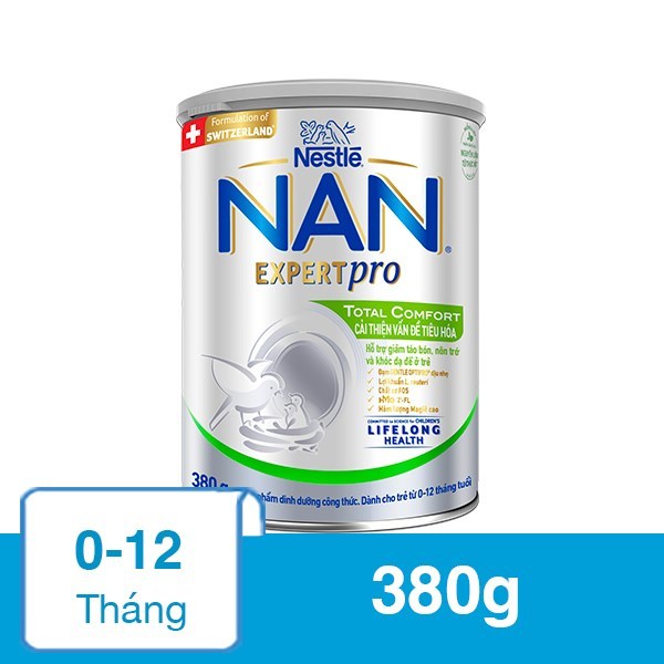 Sữa NAN Expert Pro Total Comfort  lon 380gr