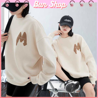 Áo Sweater Nỉ Unisex - Áo Đôi Nam Nữ Dài Tay Mùa Đông In Thiết Kế Chất Vải Nỉ Len Loại 1 Mềm Mại Thoáng Hơi Bun_shop20