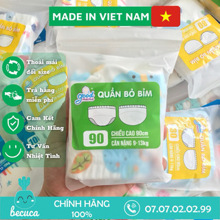 Quần bỏ bỉm 6 lớp Goodmama dành cho bé từ 6-17kg