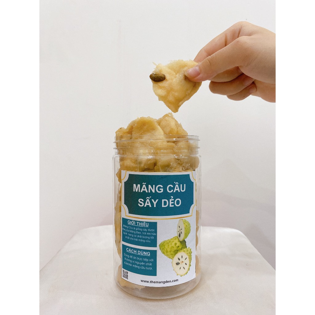 Mãng Cầu Sấy Dẻo Không Đường 250g Đặc Sản Măng Đen Kon Tum