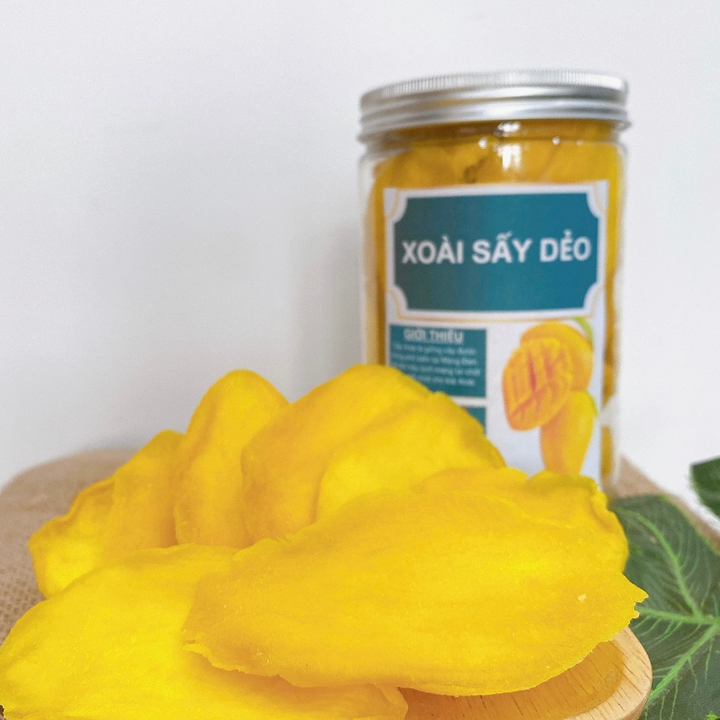 Xoài Sấy Dẻo Không Đường The Măng Đen 250g Đặc Sản Măng Đen Kon Tum