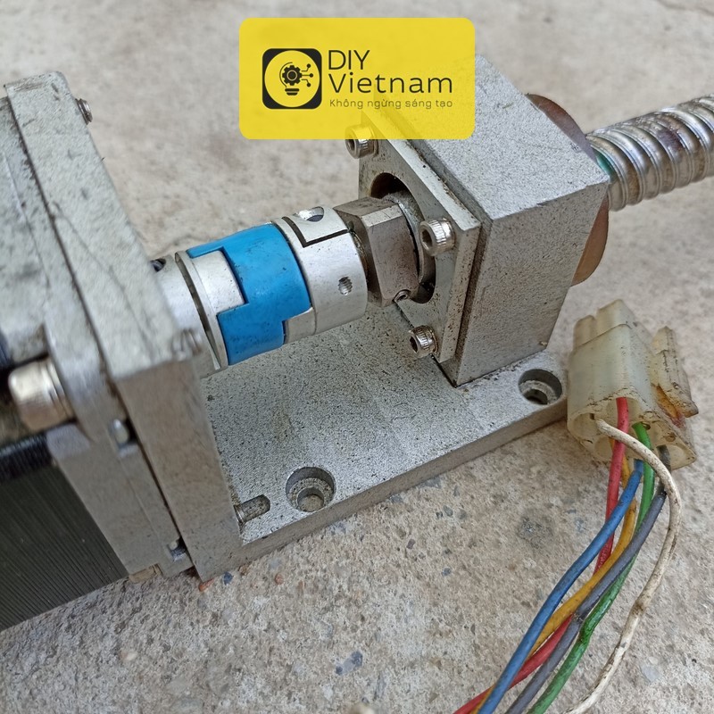 Combo vitme 1604 + động cơ bước