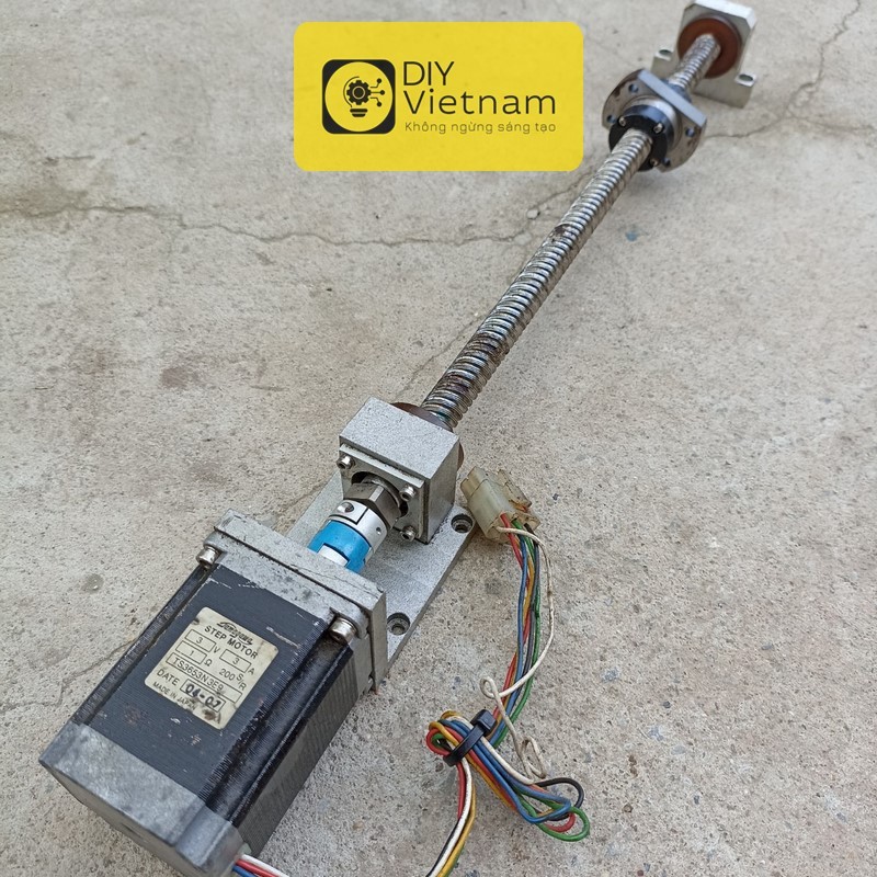 Combo vitme 1604 + động cơ bước