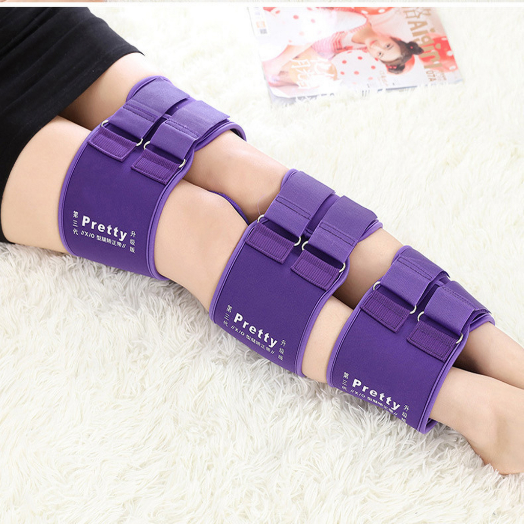 Set 3 đai đeo chỉnh hình chân giúp định hình tư thế đứng thẳng và chân X/O siêu tiện lợi DCHVK06
