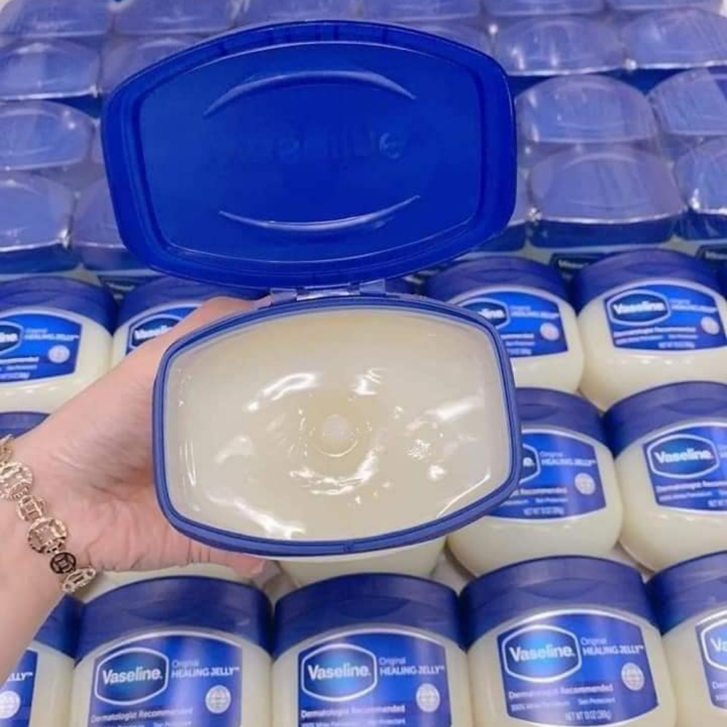 Sáp Dưỡng Ẩm Vaseline Mỹ 100% Pure Petroleum Jelly Original 49g, 368g - Đa Năng