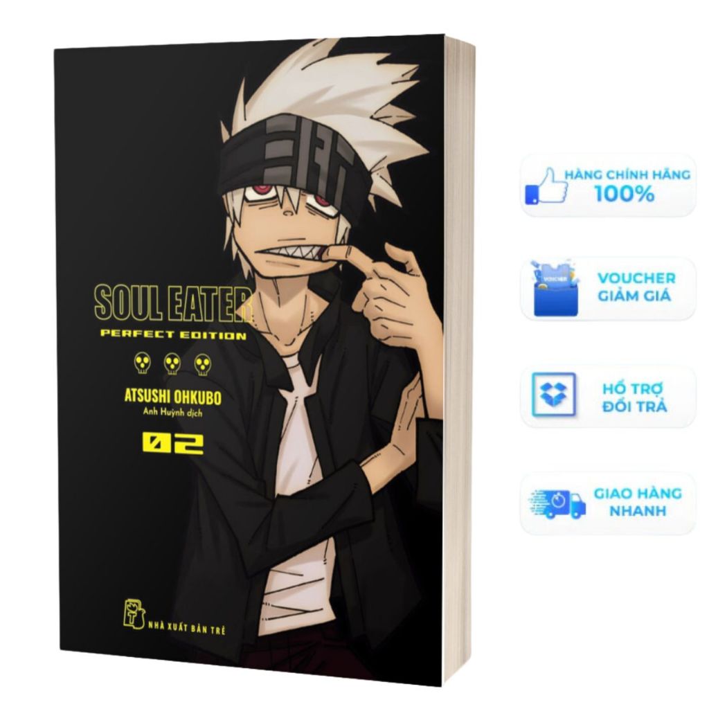 Sách - Soul Eater - Perfect Edition - Tập 1 + 2