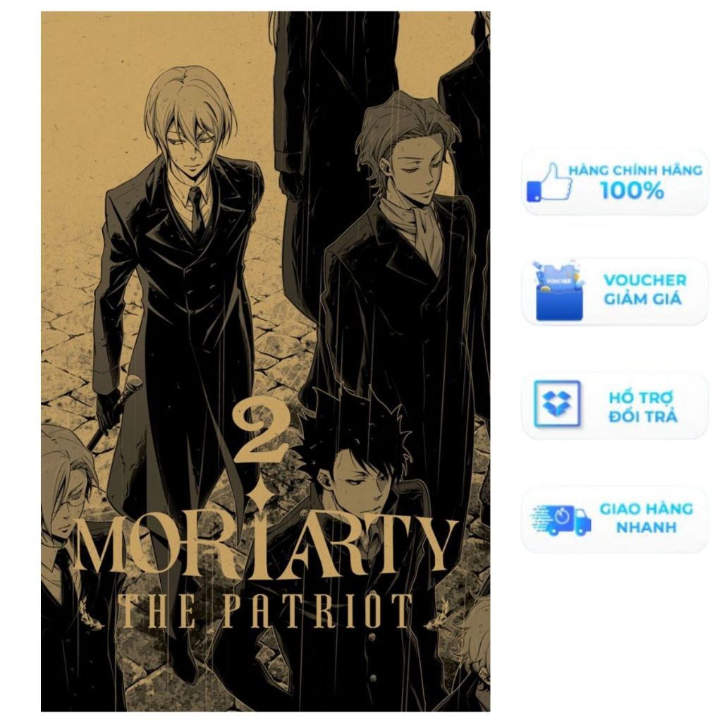 Sách -Moriarty The Patriot - Tập 1 + 2