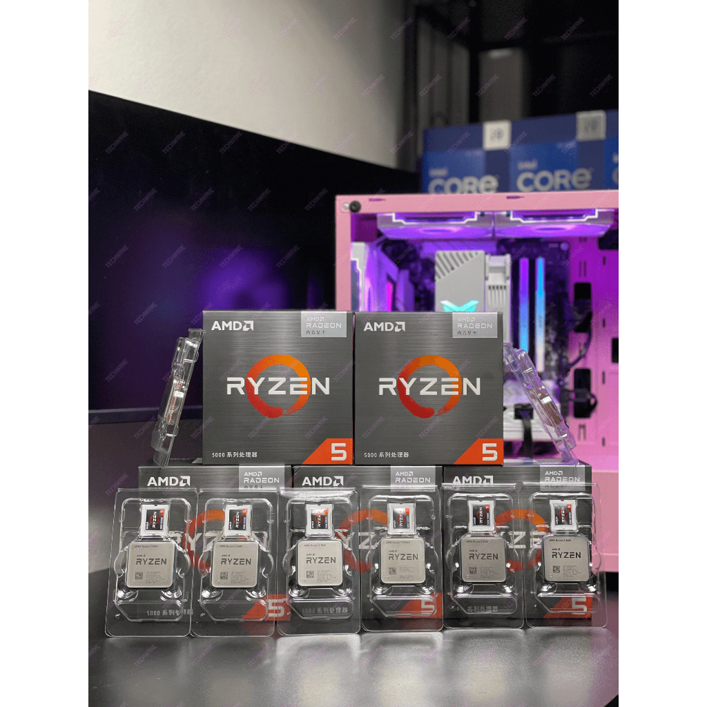 Bộ xử lí - CPU AMD Ryzen 5 5600 TRAY NEW Bảo hành 36 Tháng - Bao khoẻ, bao mát máy, Techwave bao giá thị trường