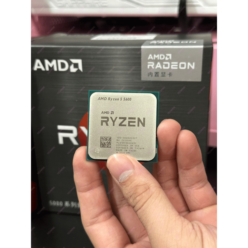 Bộ xử lí - CPU AMD Ryzen 5 5600 TRAY NEW Bảo hành 36 Tháng - Bao khoẻ, bao mát máy, Techwave bao giá thị trường