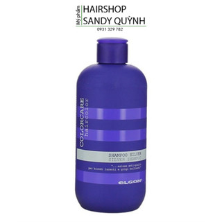 🍇ELGON SILVER 🍇 DẦU GỘI TÍM KHỬ ÁNH VÀNG ELGON MINI 120ML