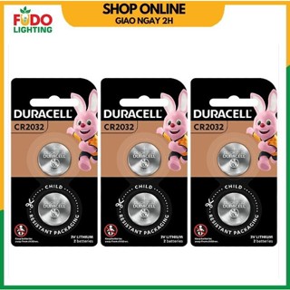 VỈ 2 viên Pin CR Duracell 2016, 2025, 2032 chất lượng cao hàng chính hãng