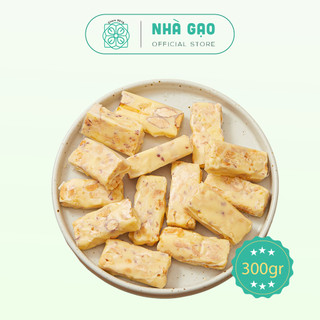 Kẹo nougat sữa dừa ngọt nhẹ, dẻo thơm Nhà Gạo