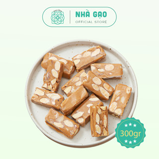 Kẹo nougat Nhà Gạo vị cafe siêu hạt hộp 300gr
